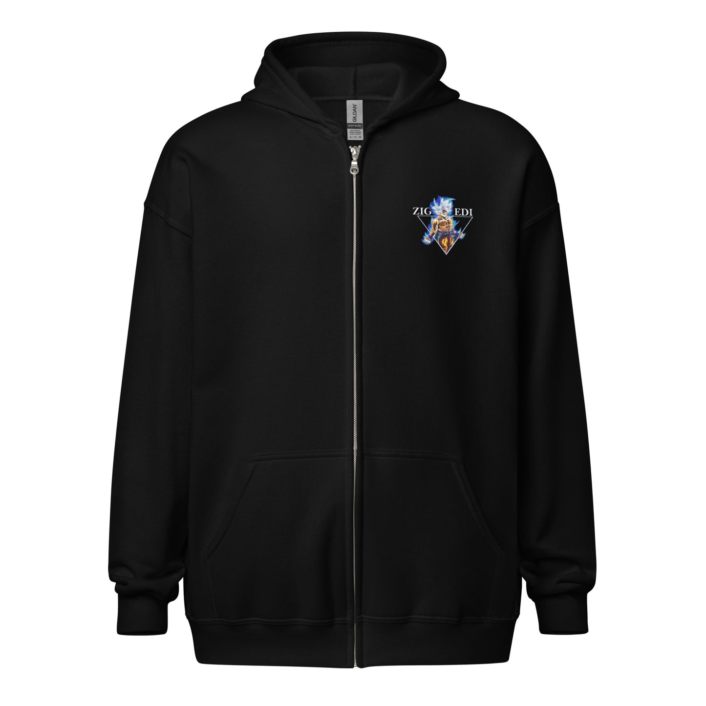 Goku Unisex Heavy-Blend Zip Hoodie