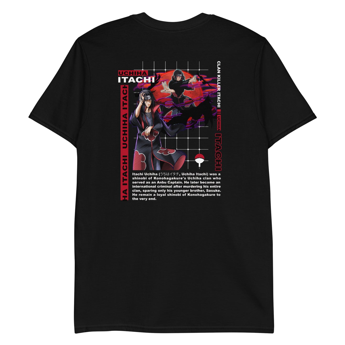 Itachi Kurzärmeliges Unisex-T-Shirt Naruto