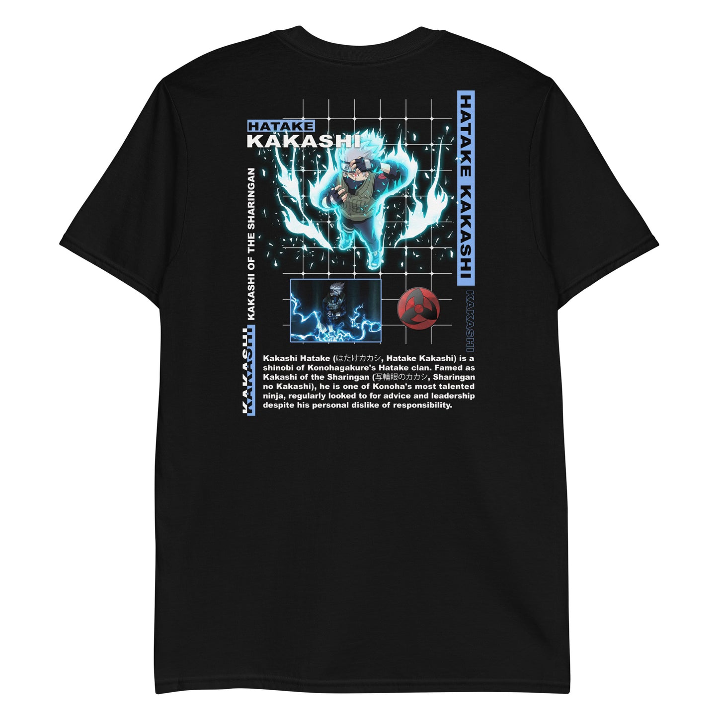 Kakashi Kurzärmeliges Unisex-T-Shirt Naruto
