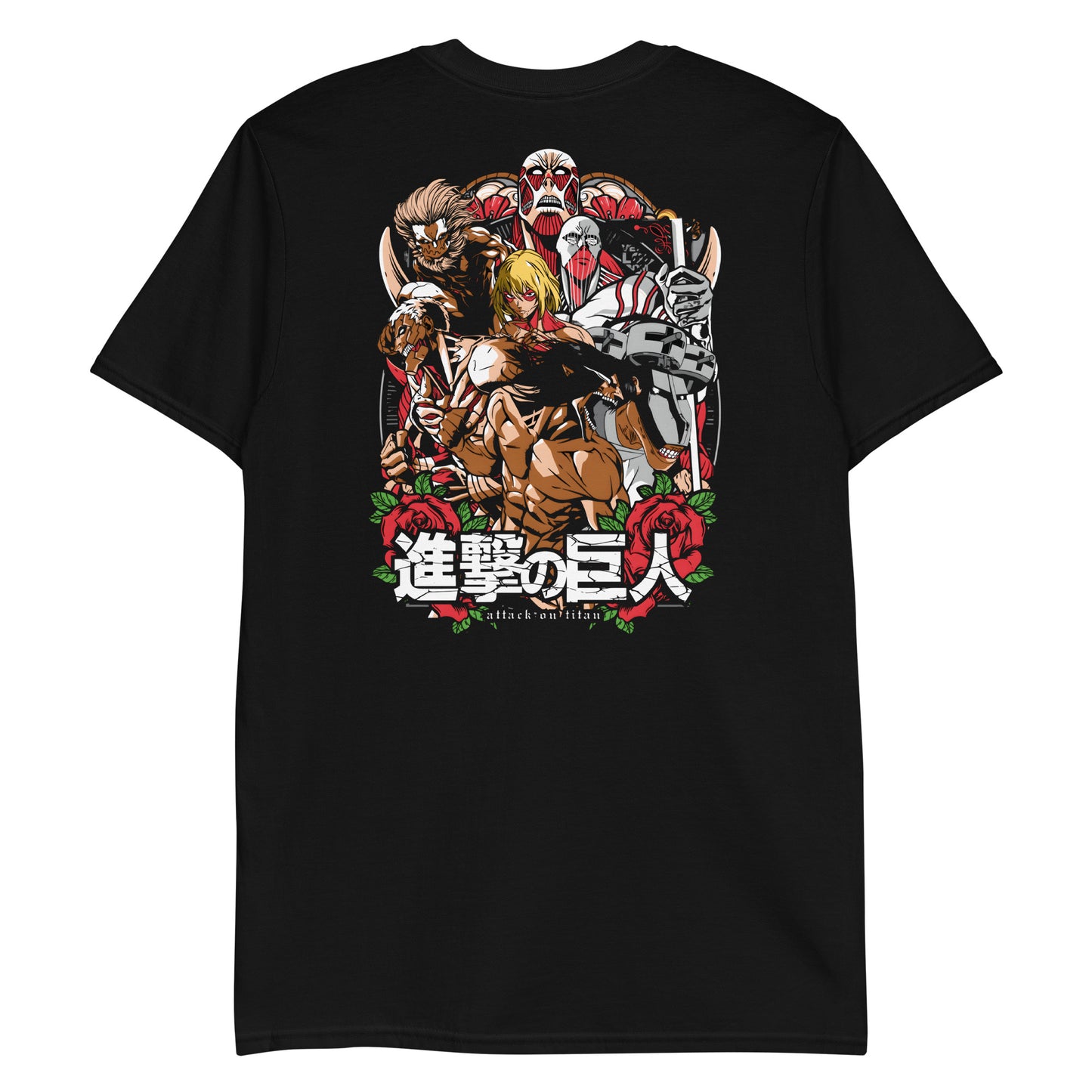 AOT Kurzärmeliges Unisex-T-Shirt Attack on Titan