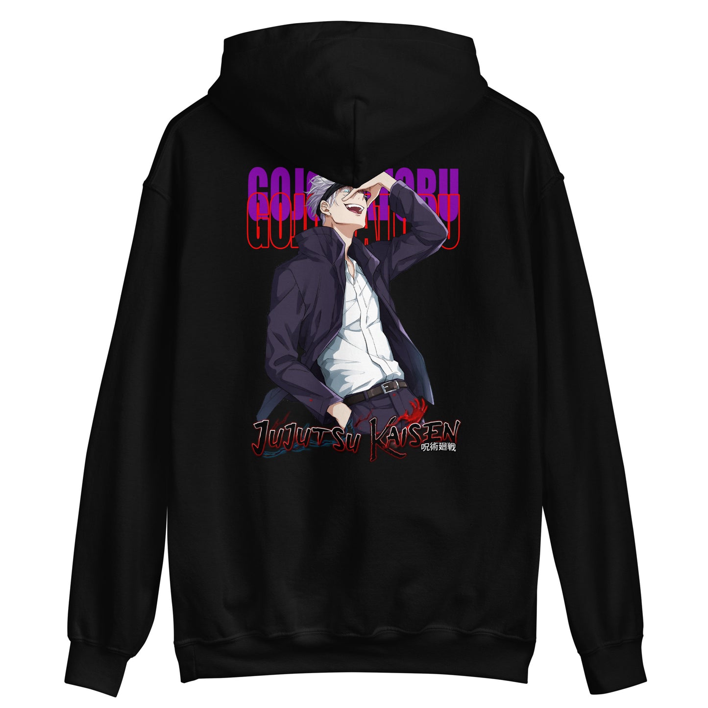 Gojo Unisex-Kapuzenpullover Jujutsu Kaisen