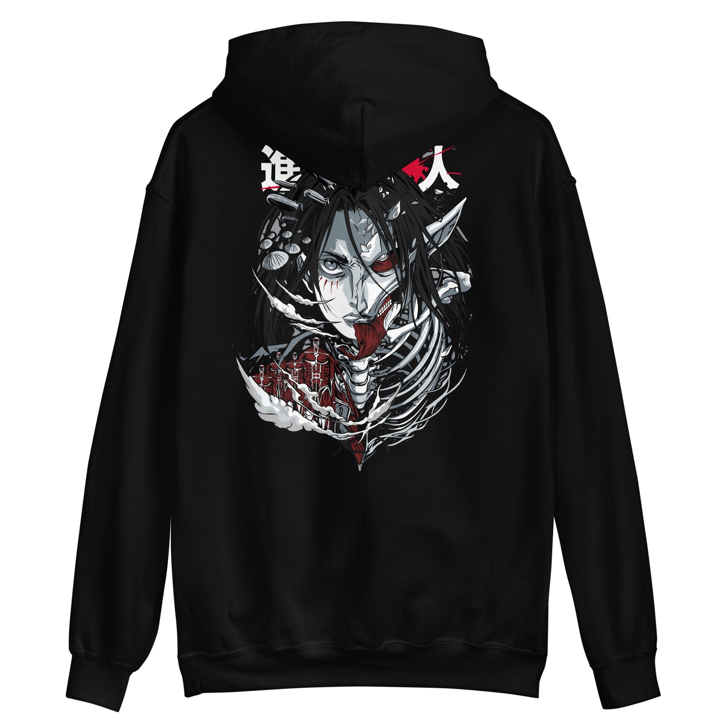 Eren Jäger Unisex-Kapuzenpullover Attack on Titan