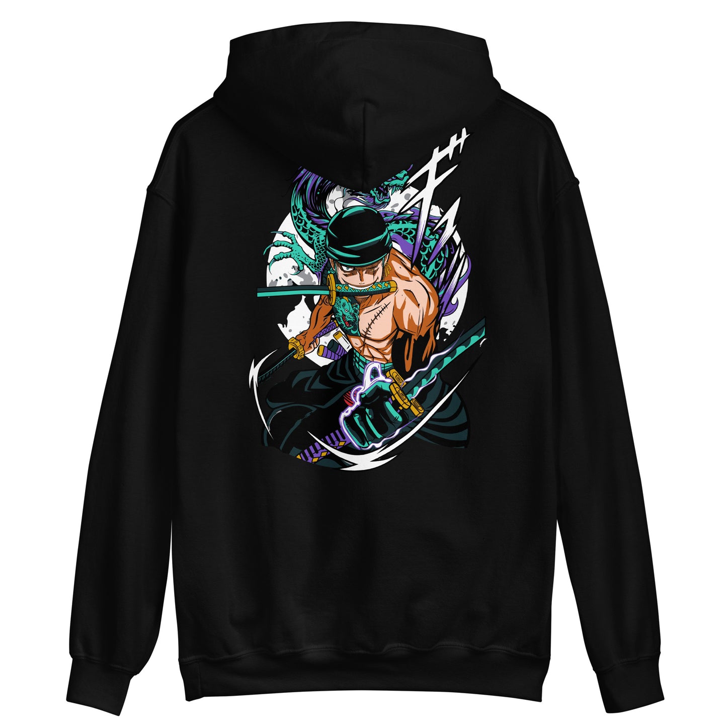 Zoro Unisex-Kapuzenpullover One Piece