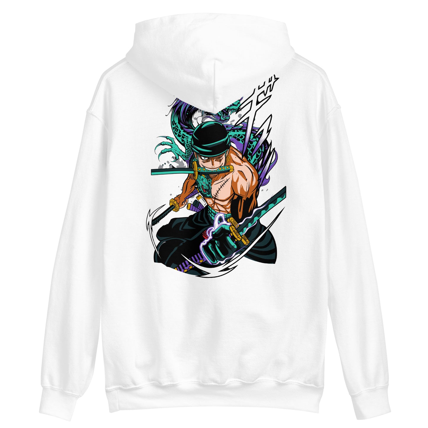 Zoro Unisex-Kapuzenpullover One Piece