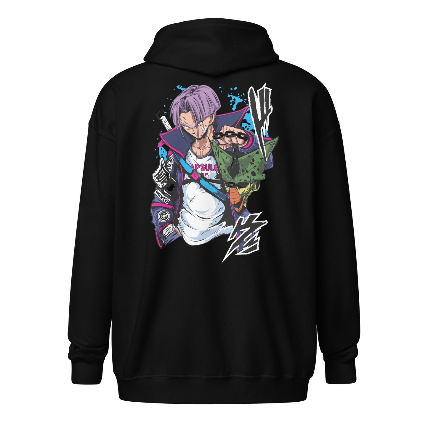 Trunks Unisex Heavy-Blend Zip Hoodie Dragonball