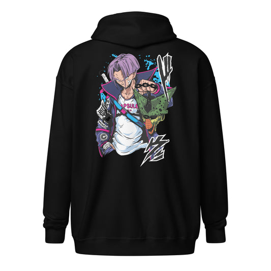 Trunks Unisex Heavy-Blend Zip Hoodie Dragonball