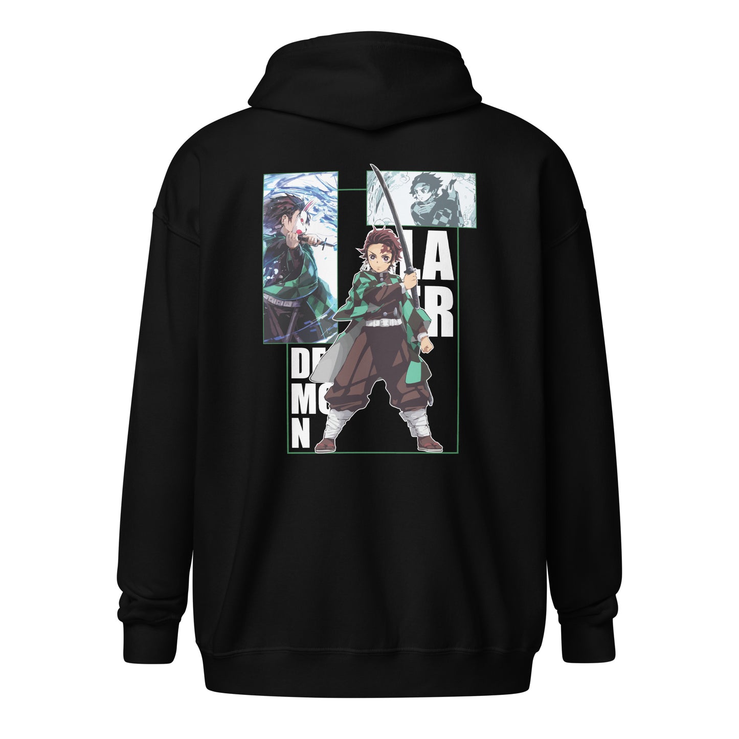 Tanjiro Unisex Heavy-Blend Zip Hoodie Demon Slayer