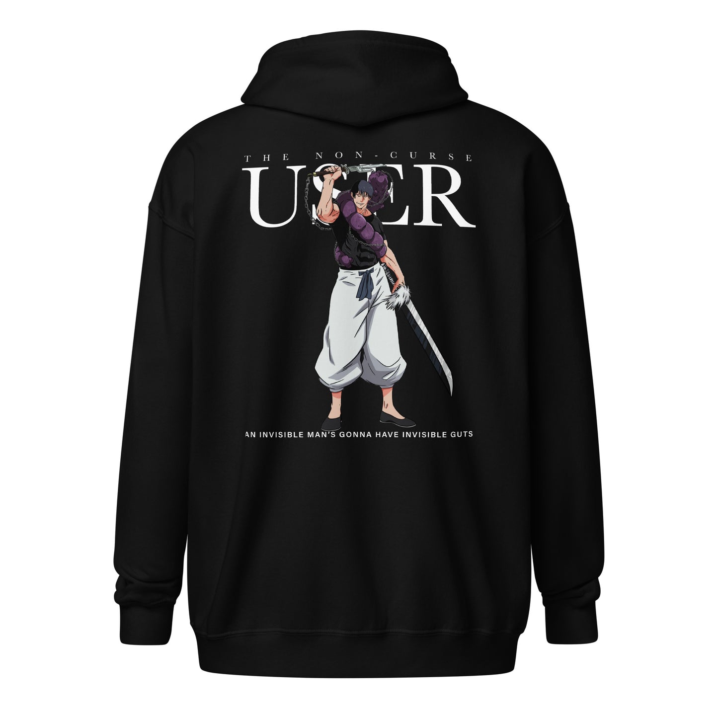 Toji Unisex Heavy-Blend Zip Hoodie