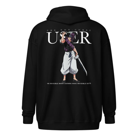 Toji Unisex Heavy-Blend Zip Hoodie