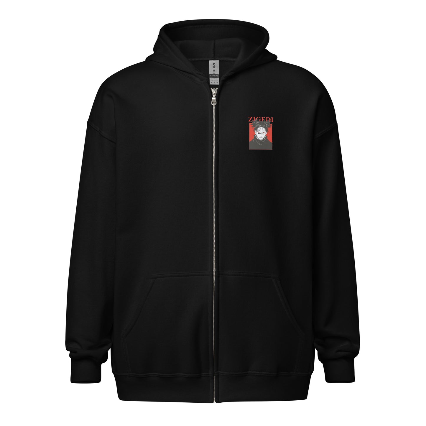 Choso Unisex Heavy-Blend Zip Hoodie Jujutsu Kaisen
