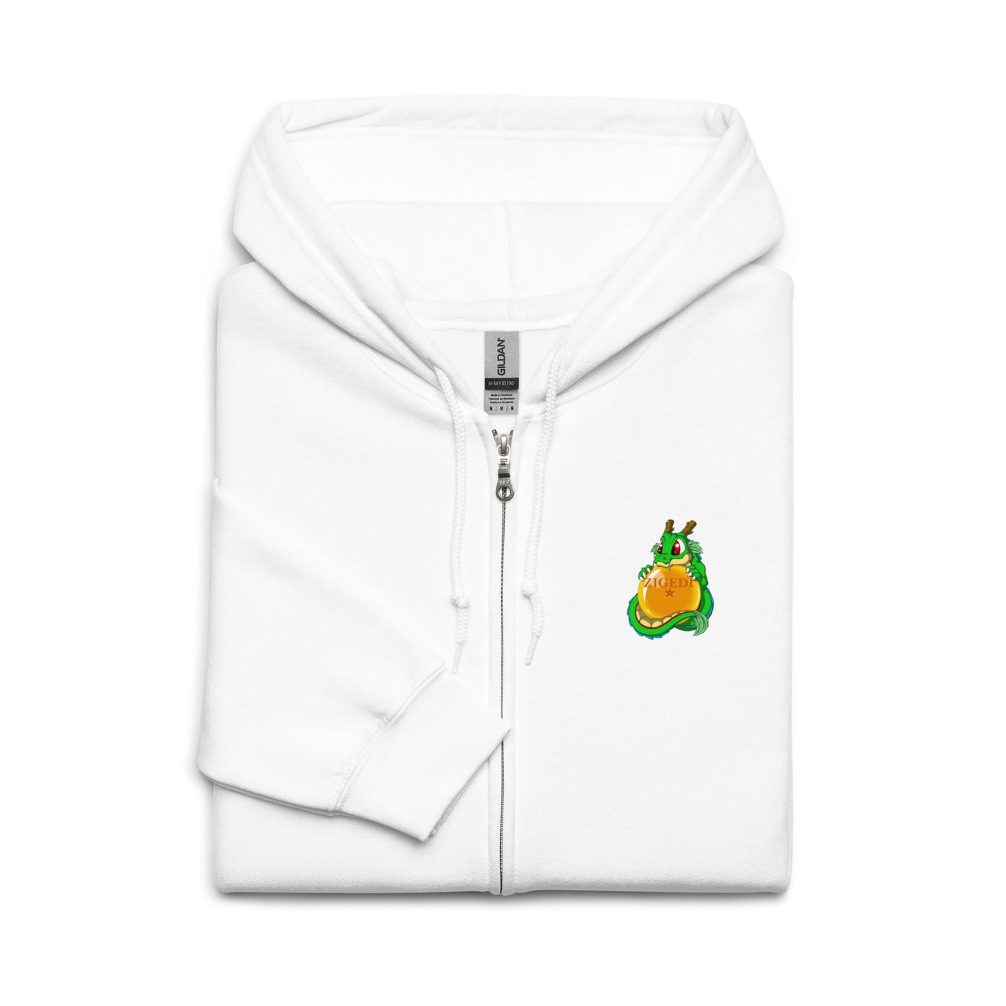 Trunks Unisex Heavy-Blend Zip Hoodie Dragonball